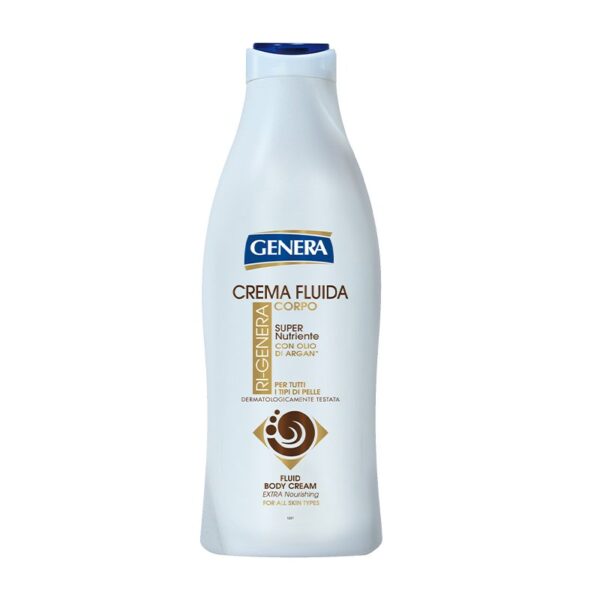 GENERA – CREMA FLUIDA CORPO SUPER NUTRIENTE Olio di Argan