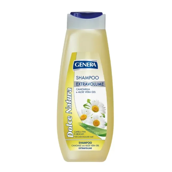 GENERA – SHAMPOO EXTRAVOLUME Camomilla a Aloe Vera gel