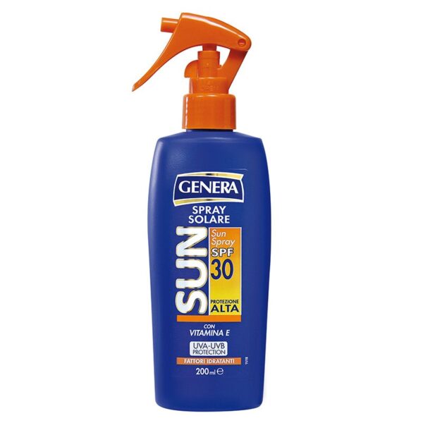 GENERA SUN – SUN SPRAY con Vitamina E – SPF30
