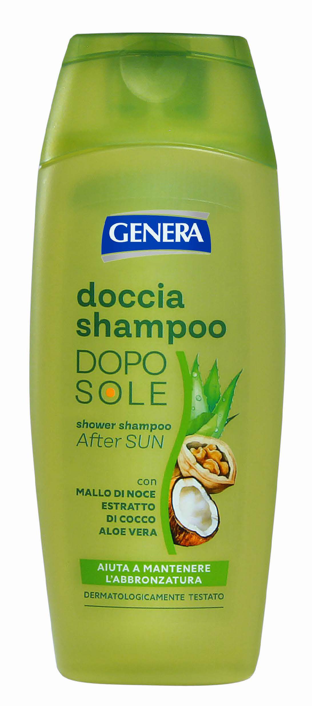 sun shampoo dopo sole zeleni